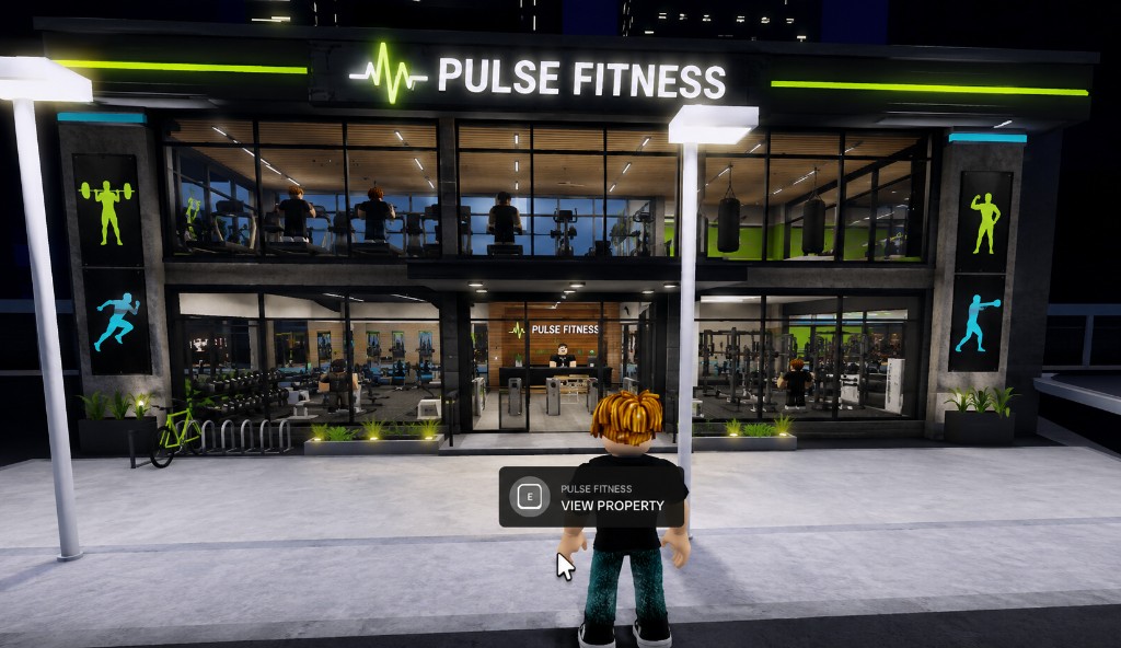 Pulse Fitness, a Street Empire business you can own and upgrade